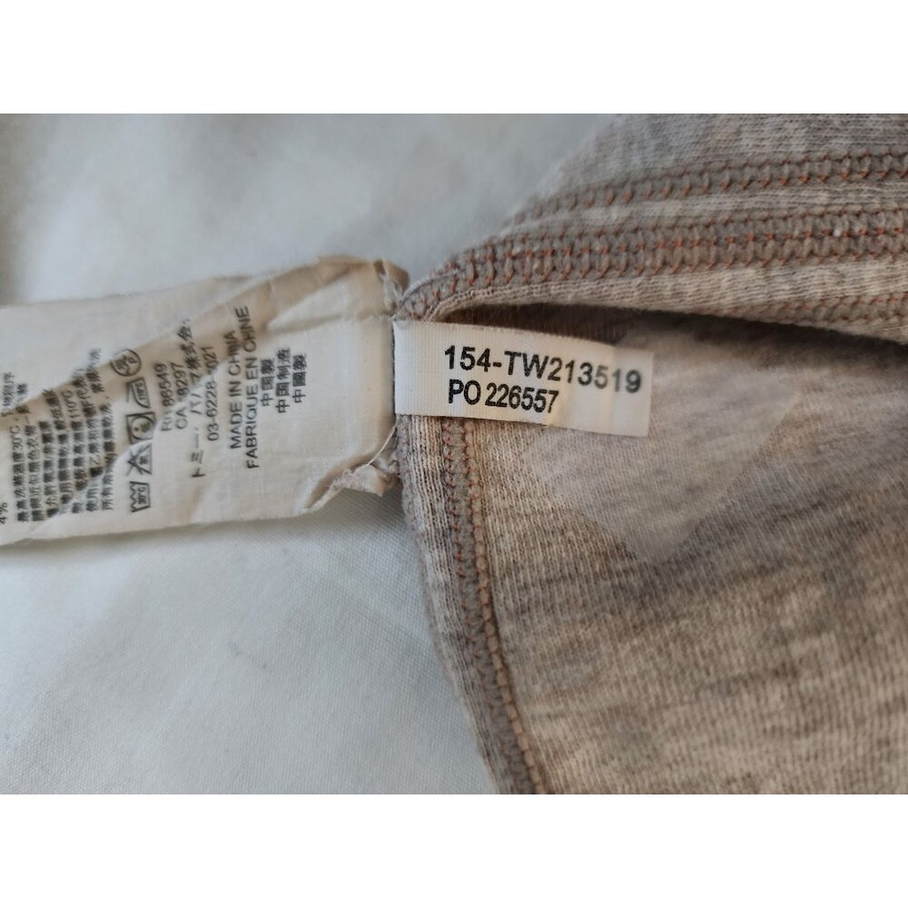 Tommy Bahama Women's Light Orange 1/4 Zip Mock Neck Raglan Sleeve Sweatshirt L/G - Picture 7 of 10